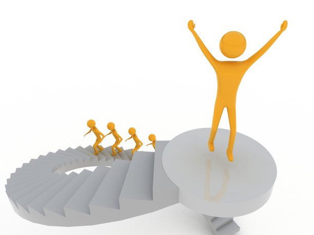 成功的阶梯图片下载