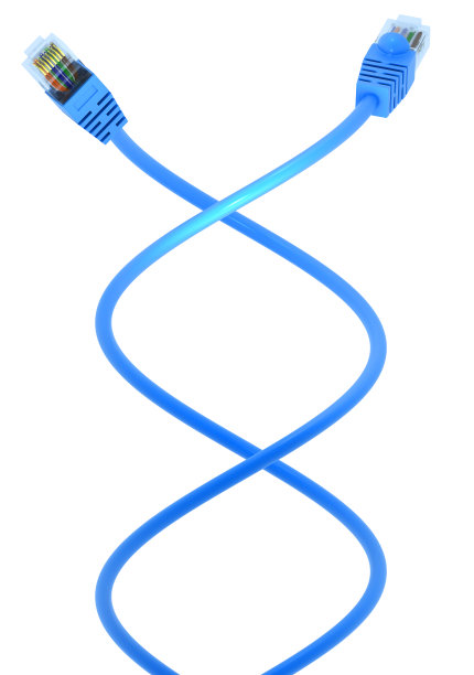 网络DNA -剪切路径分离图片下载