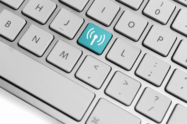 连接wifi圆形图标电脑按键图片下载