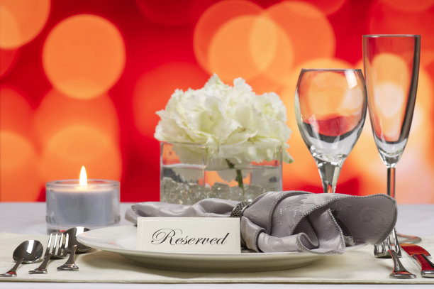 餐厅的预定位置图片下载