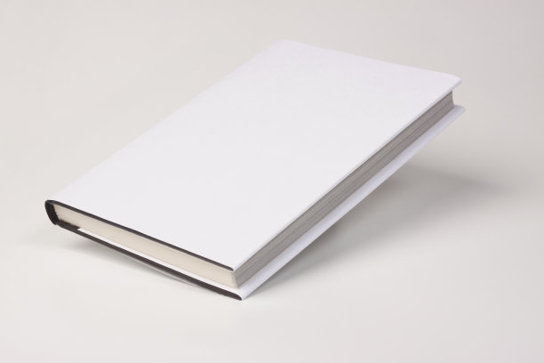 书与空白封面倾斜图片下载