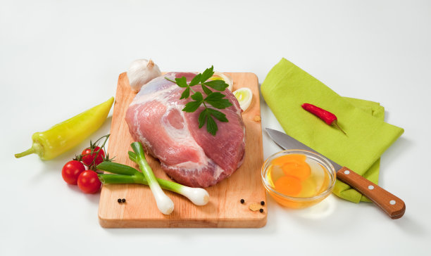 生猪肉,新装的图片下载