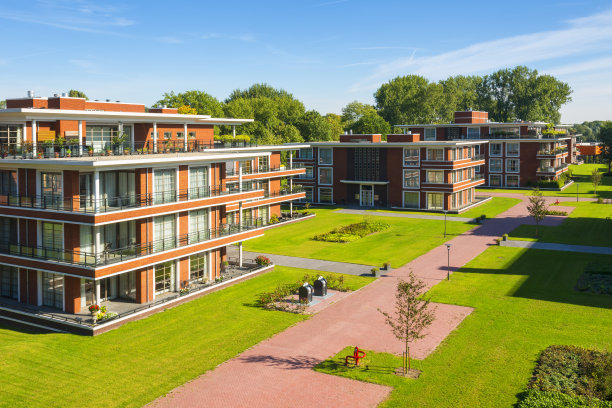 现代公寓楼图片下载