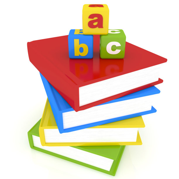 书籍和字母图片下载