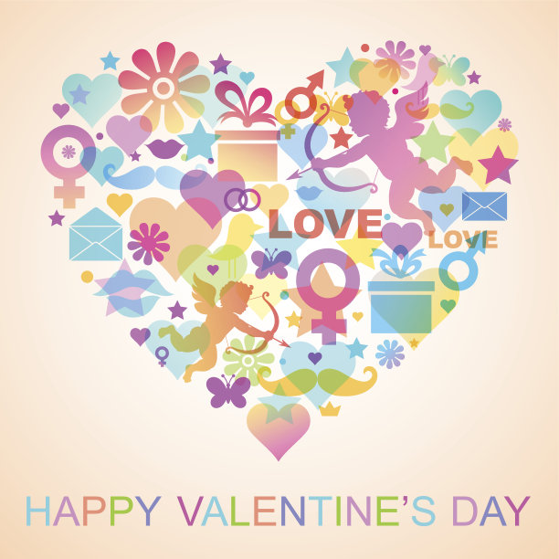 情人节卡片图片下载