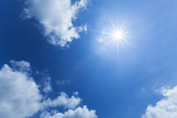 云,阳光素材图片