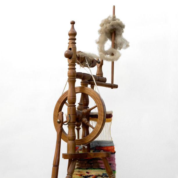 古老的织机图片下载