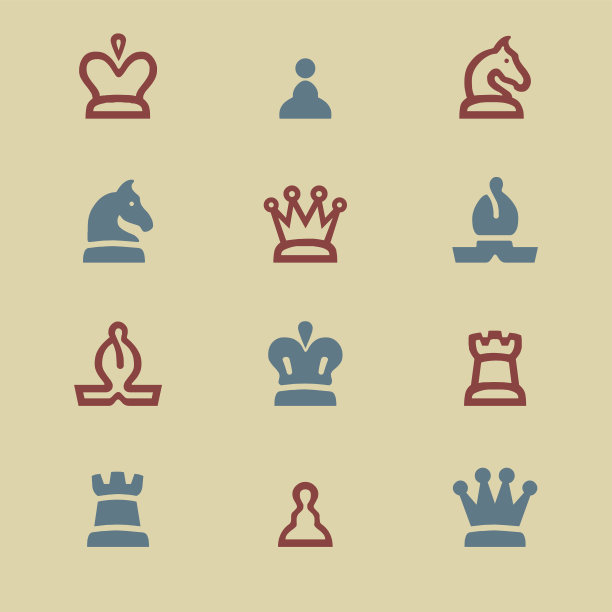 国际象棋色彩和谐图片下载