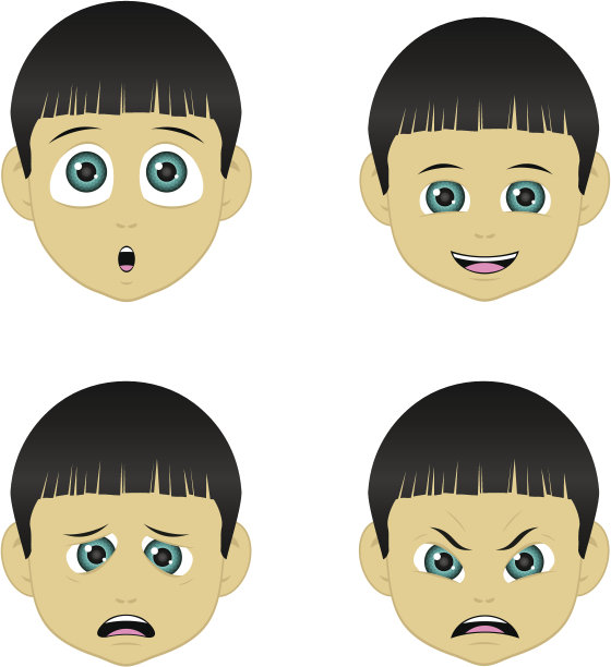 脸的男孩图片下载