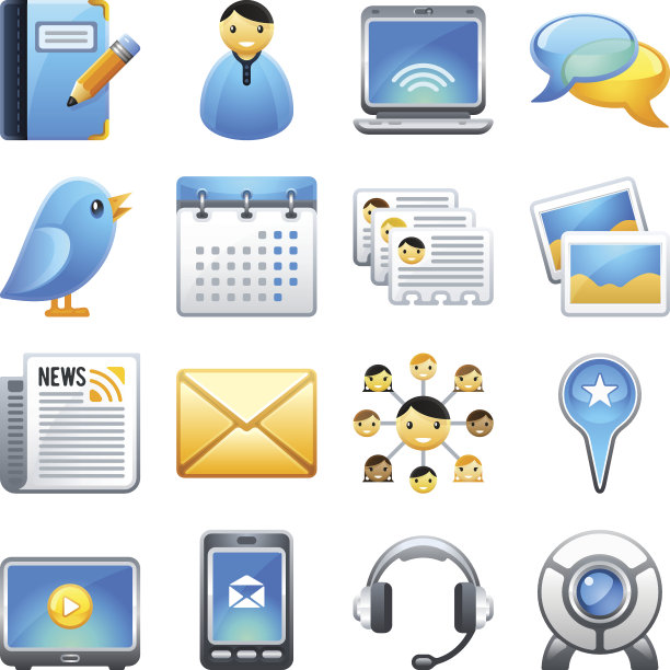 社交网络和交流图片下载