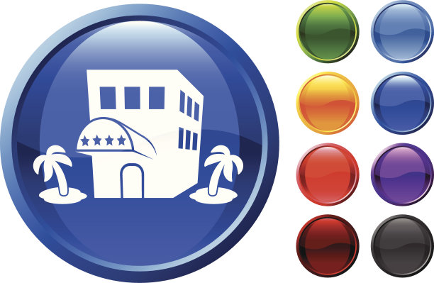 热带酒店互联网版税免费矢量艺术图片下载
