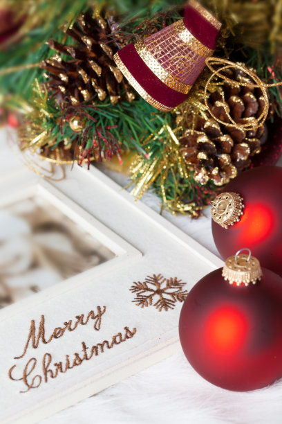 圣诞装饰设置图片下载