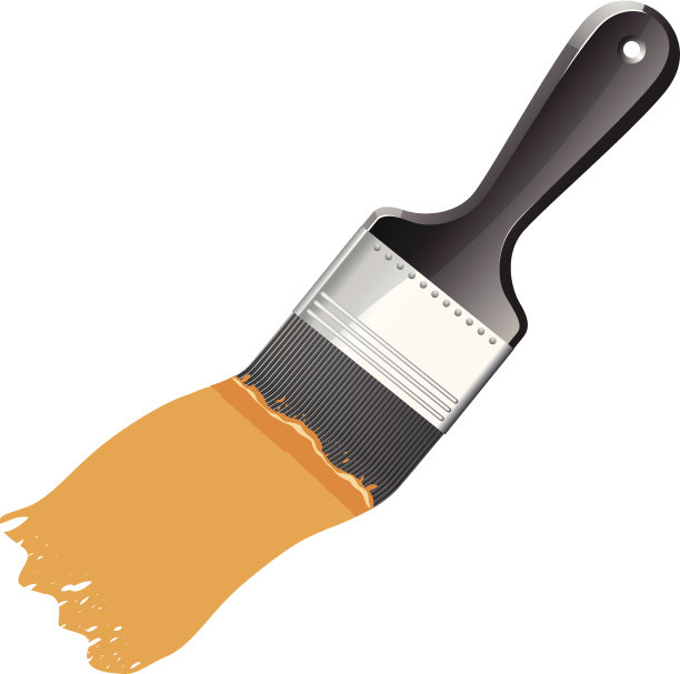 流苏与油漆图片下载