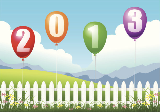 缤纷圣诞2013气球图片下载