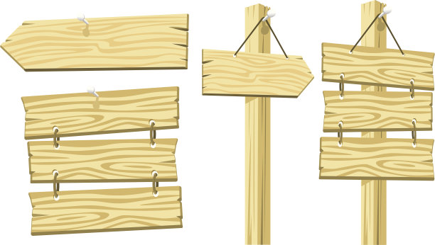 木头的迹象图片下载