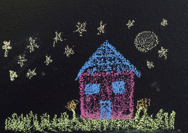 粉笔画图片下载