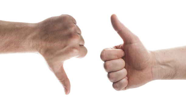 拇指向上和向下图片下载