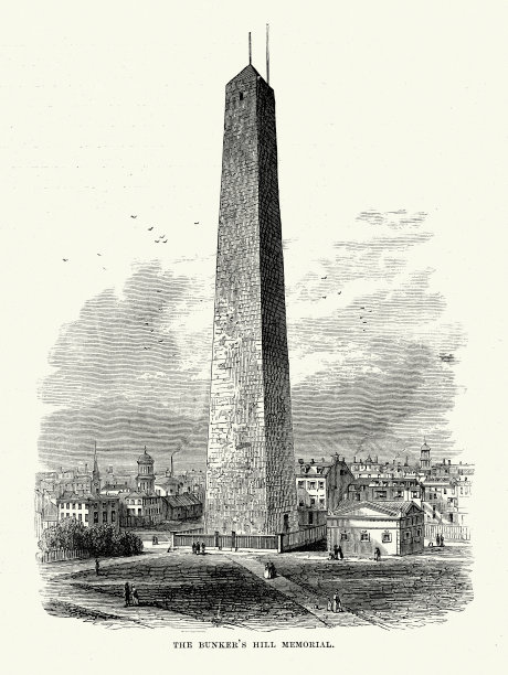 邦克山纪念碑图片下载