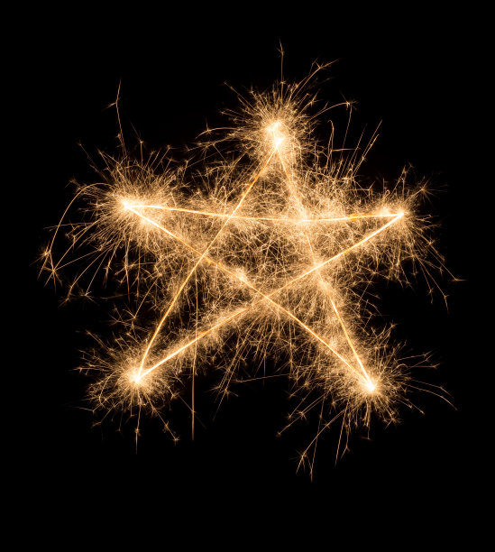 闪闪发光的星星图片下载