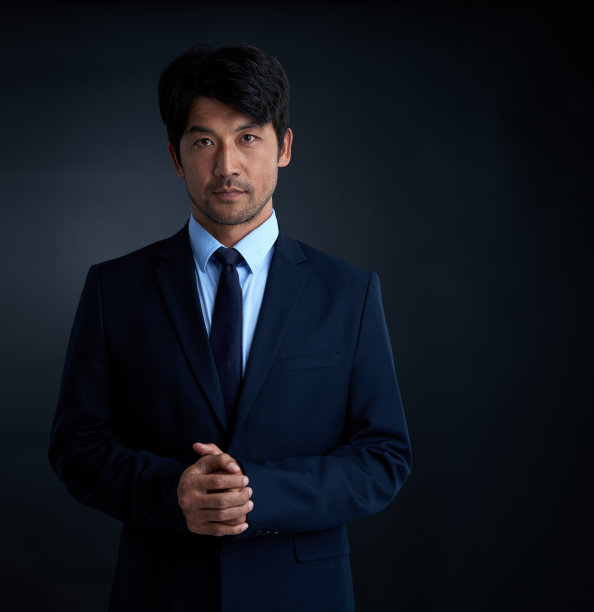 他对自己的风格和对成功一样认真素材图片