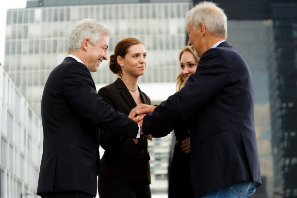 合同由握手图片下载