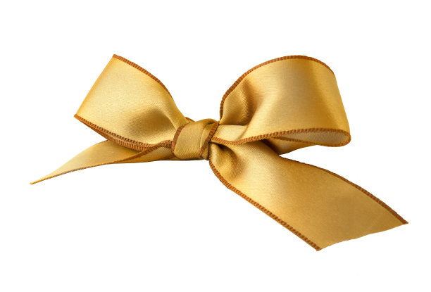 金色缎带图片下载