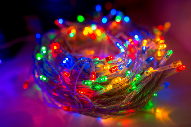 圣诞灯饰图片下载