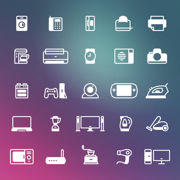 电子产品商店图标图片下载