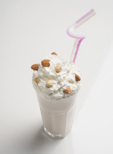 冰咖啡和冰淇淋图片下载