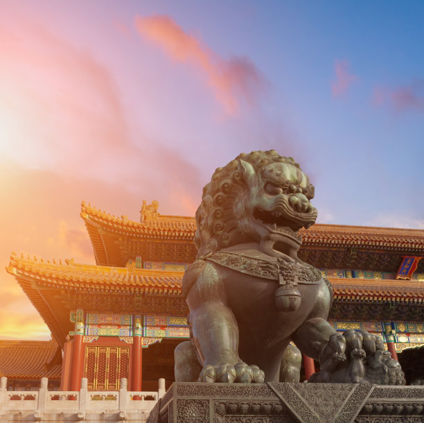 中国北京紫禁城素材图片