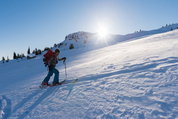 野外滑雪旅游图片下载
