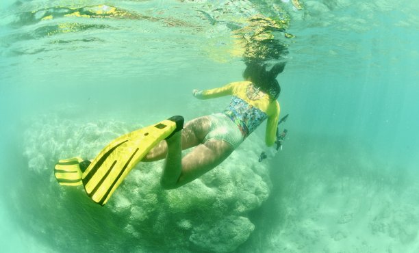 Bacalar泻湖的发现图片下载