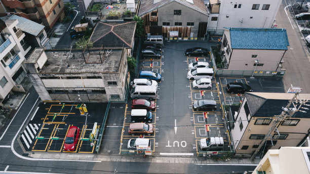 空中停车场图片下载