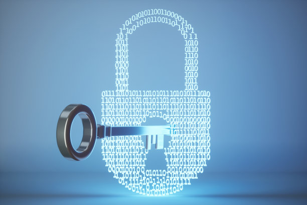 开启挂锁安全概念图片下载