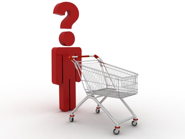 购物问题的概念图片下载