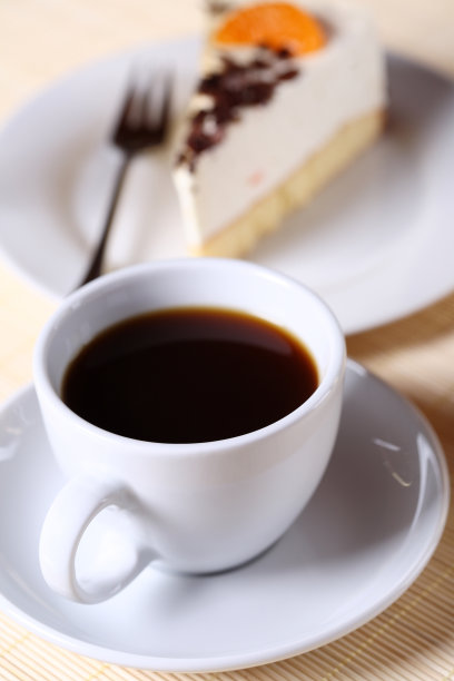 咖啡奶油蛋糕图片下载