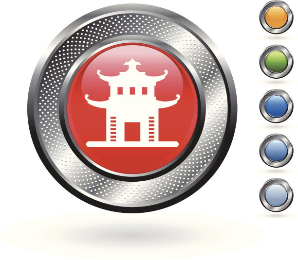 中国建筑免版税的矢量艺术图片下载