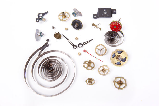 手表齿轮和机械零件XXL图片下载