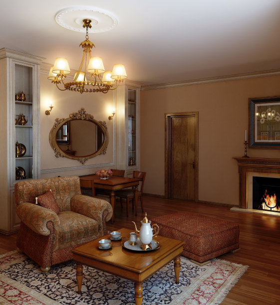 舒适的客厅图片下载