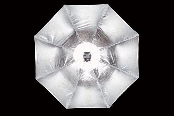 带伞闪光灯图片下载