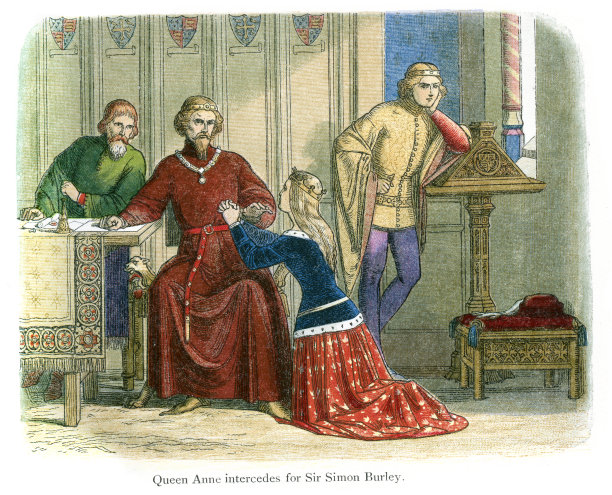 安妮女王为西蒙·伯利爵士说情图片下载