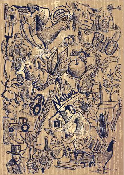 生物涂鸦图片下载