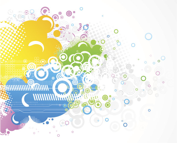 抽象的彩云图片下载