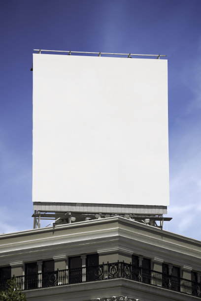 屋顶广告牌图片下载