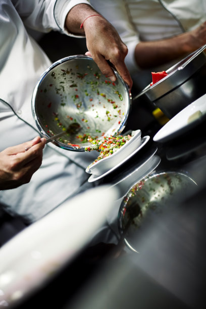 厨师准备菜图片下载