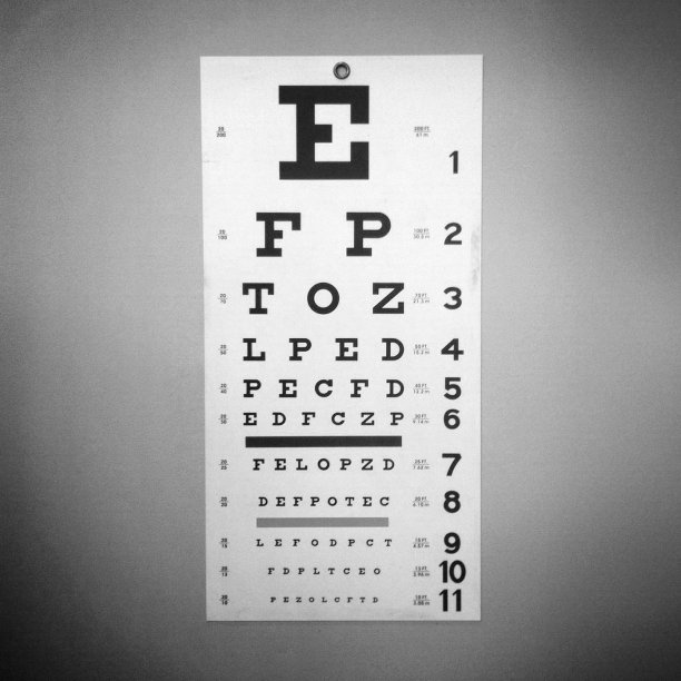 视力检查表图片下载