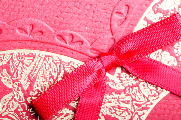 红色的蝴蝶结图片下载