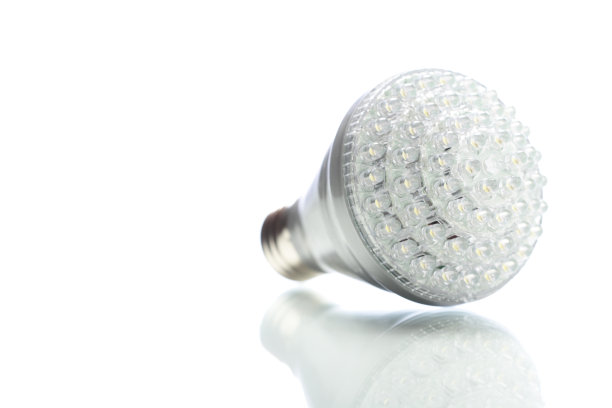 LED特写水平上的白色图片下载