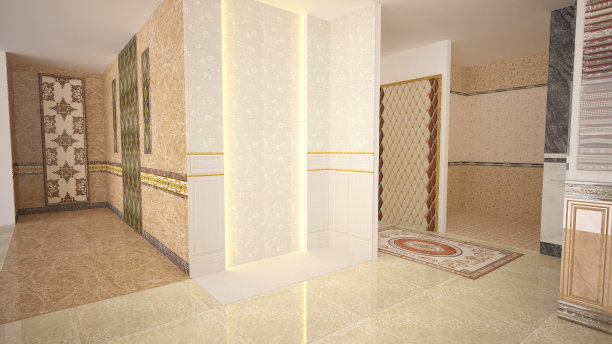 花岗岩陶瓷展厅图片下载