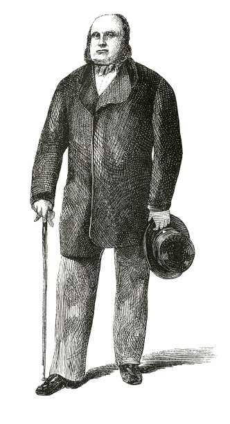 老绅士维多利亚时代的雕刻图片下载